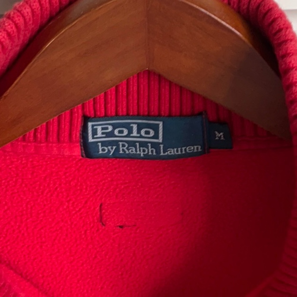 Polo by Ralph Lauren Men's Red Sweater